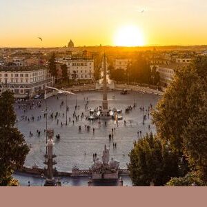 Tramonto al Pincio
