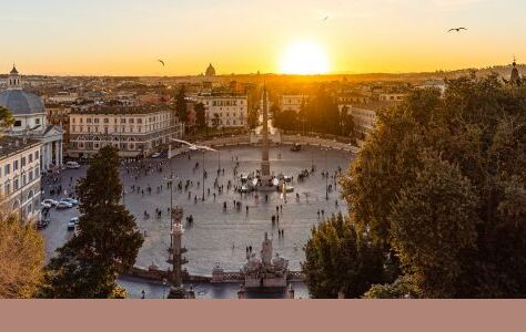 Tramonto al Pincio