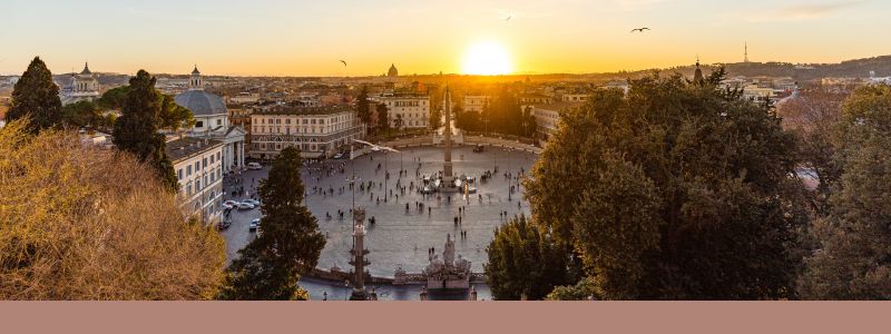 Tramonto al Pincio