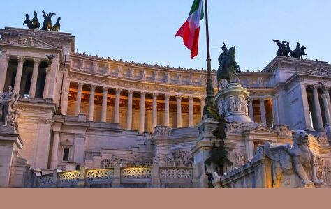 Tramonto al Vittoriano